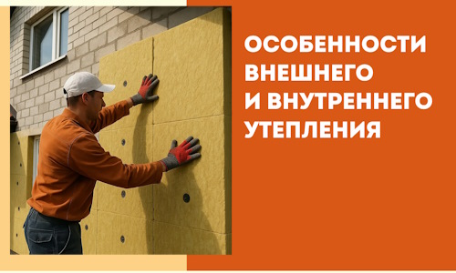 Какие особенности внешнего и внутреннего утепления в Сосновом Бору