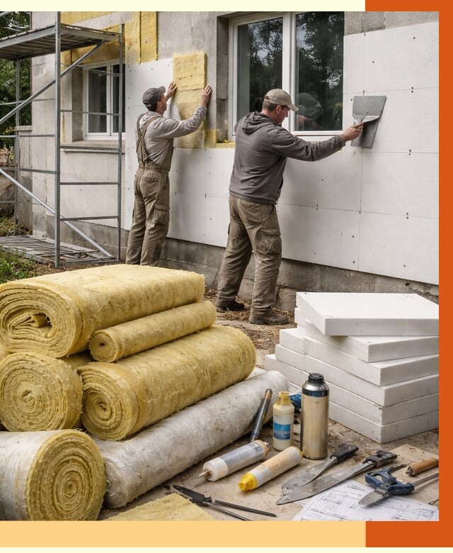 Утепление домов в Сосновом Бору под ключ от 4266 руб/м2 | Профессионально — ТепломастерСнб