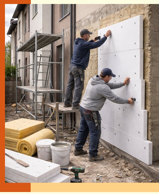 Утепление таунхауса с гарантией комфорта в Сосновом Бору