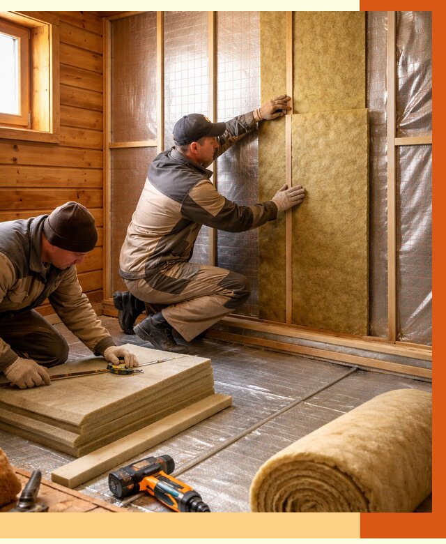 Утепление бани изнутри в Сосновом Бору под ключ от 4266 руб./м² | ТепломастерСнб