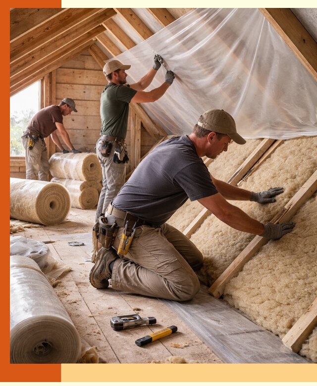 Утепление крыши изнутри в Сосновом Бору: профессионально и надежно