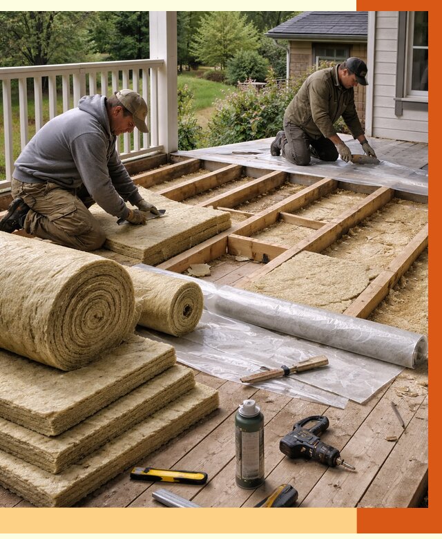 Утепление террасы в Сосновом Бору от 4266 руб./м2 — утеплить террасу под ключ | ТепломастерСнб