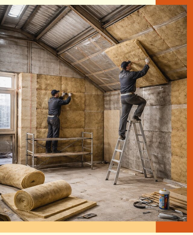 Утепление цеха под ключ в Сосновом Бору от 187923 руб./м2 — теплоизоляция цеха | ТепломастерСнб