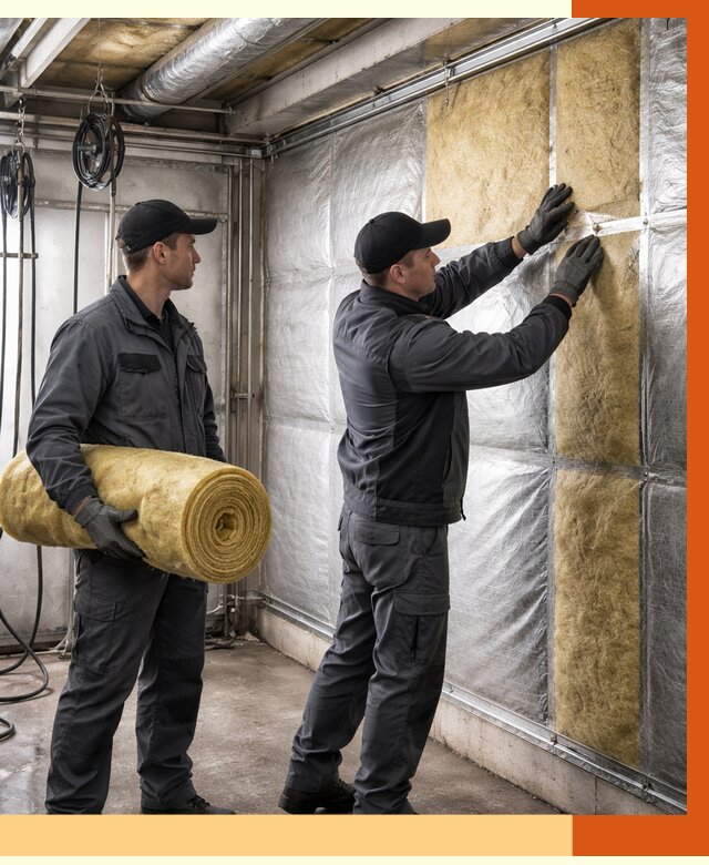 Утепление автомойки в Сосновом Бору от 8634 руб./м2 — комплексное утепление под ключ | ТепломастерСнб