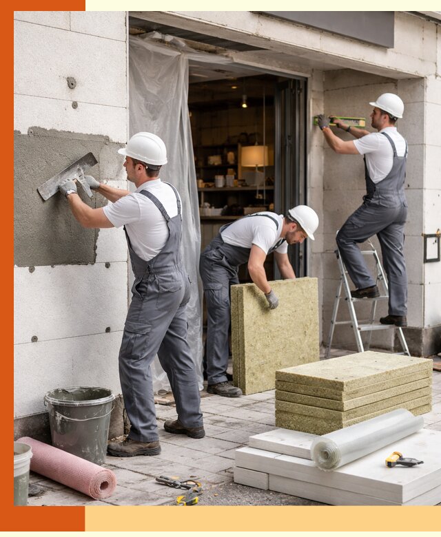 Утепление кафе в Сосновом Бору: профессиональная теплоизоляция и монтаж