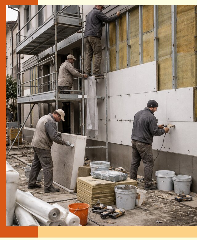 Утепление гостиницы под ключ в Сосновом Бору с гарантией качества