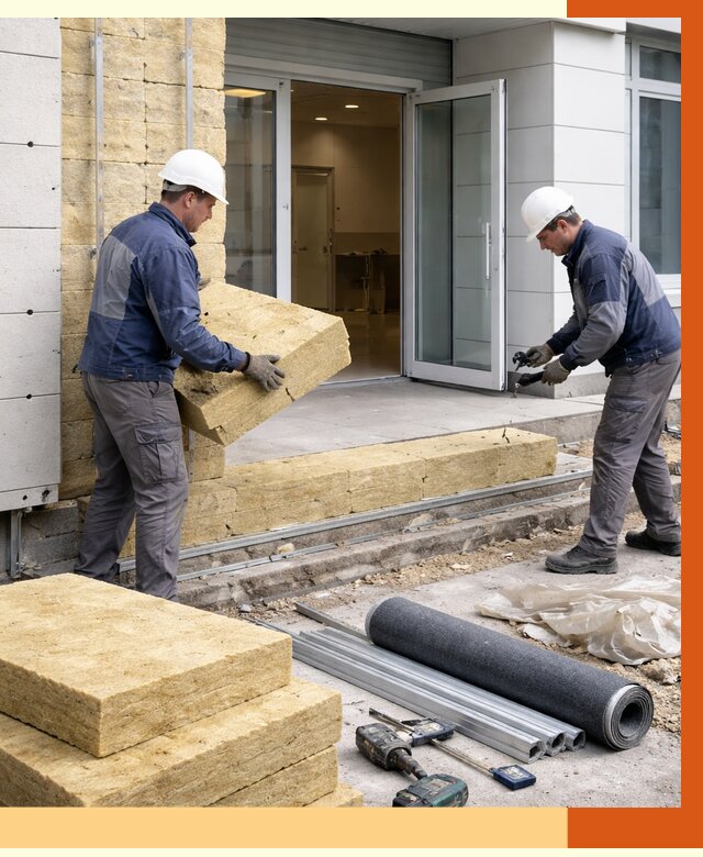 Утепление медицинского центра в Сосновом Бору под ключ от 12698 руб./м² | ТепломастерСнб