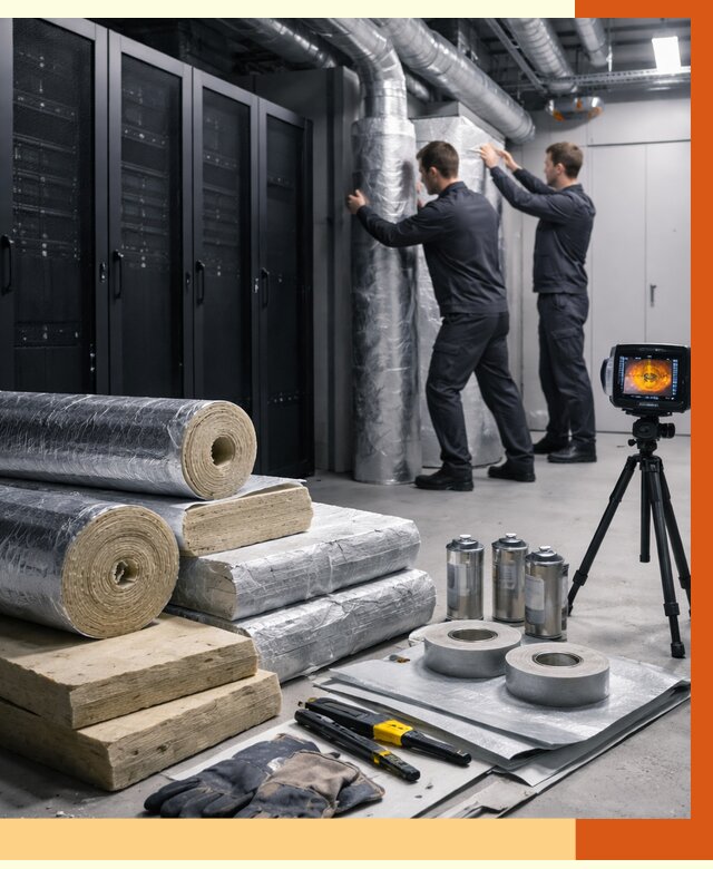 Утепление серверной в Сосновом Бору от 8634 руб./м² — комплексно под ключ | ТепломастерСнб