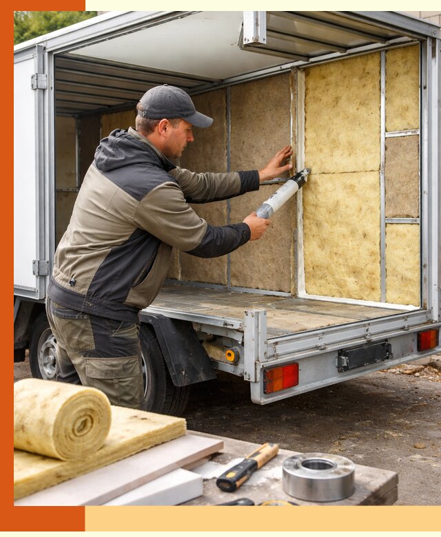 Профессиональное утепление прицепа в Сосновом Бору для любых условий