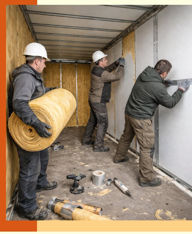 Утепление рефрижераторного контейнера в Сосновом Бору профессионально и надежно