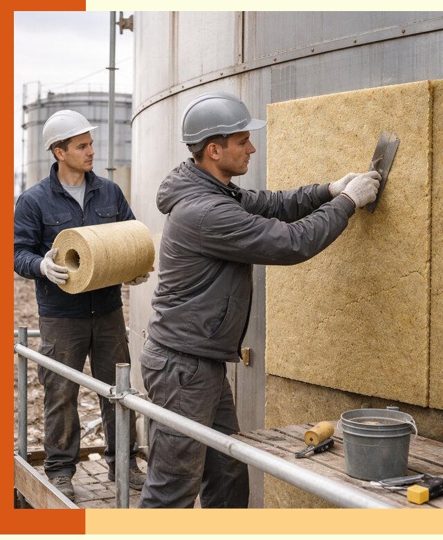 Профессиональное утепление резервуара и теплоизоляция в Сосновом Бору