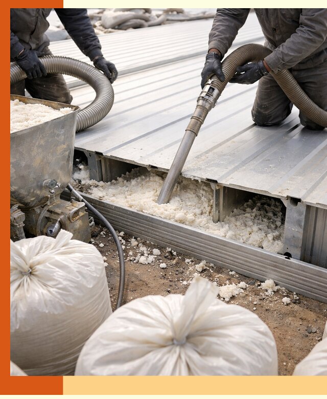 Заполнение пустот кровельных панелей пенными и мокрыми герметиками в Сосновом Бору