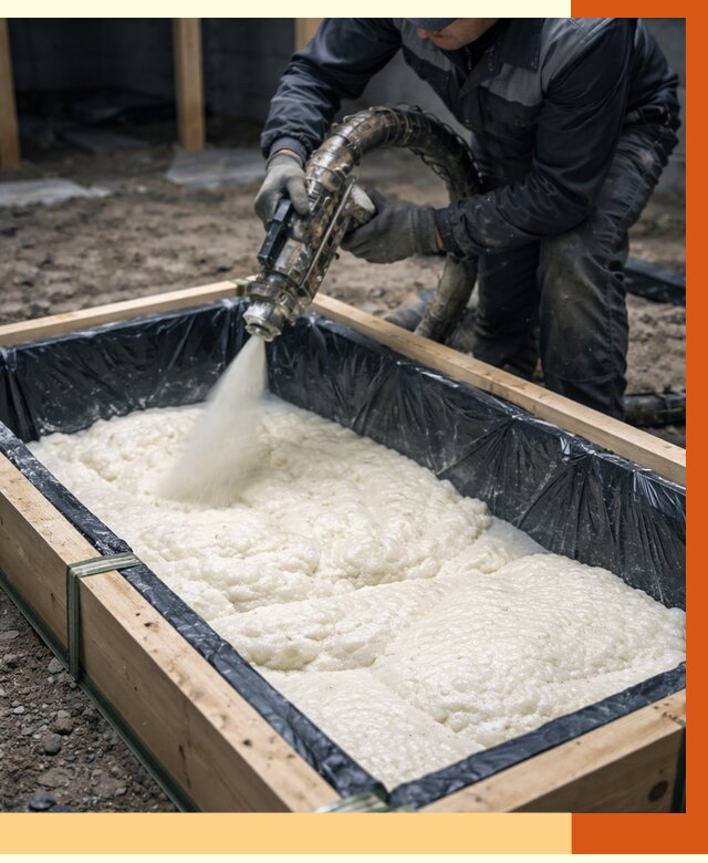 Заливка ППУ в формы в Сосновом Бору от 2540 руб. — утепление форм под ключ | ТепломастерСнб
