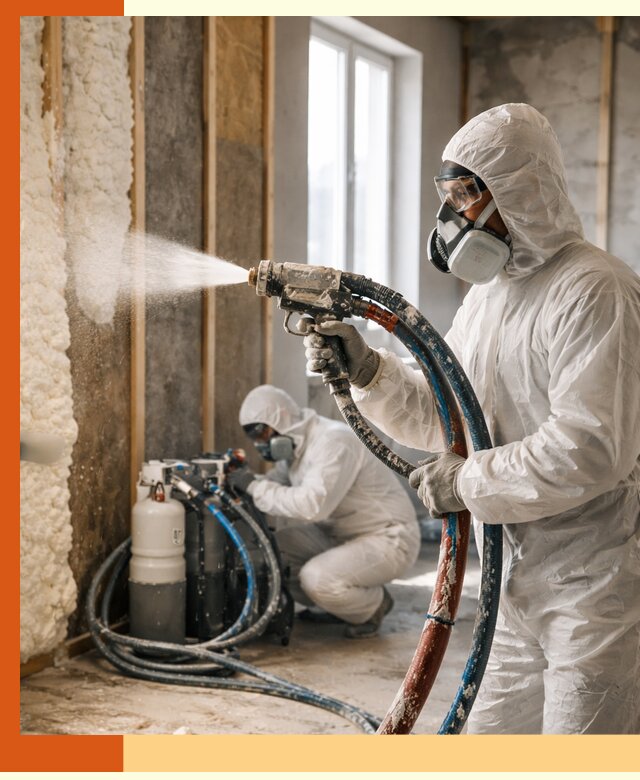 Пенополиуретан напыление для утепления зданий в Сосновом Бору