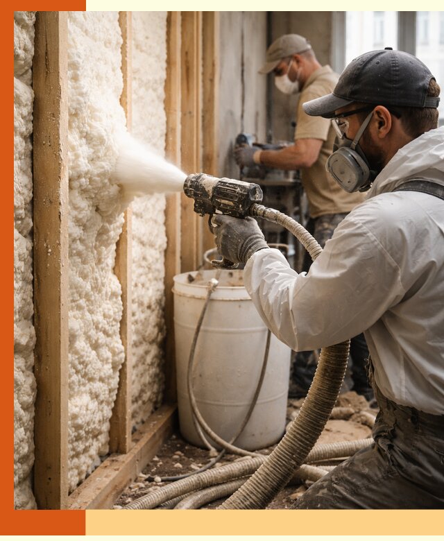 Утепление пеноизолом жилых и коммерческих объектов в Сосновом Бору