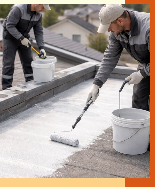 Утепление кровли жидкой теплоизоляцией в Сосновом Бору от 2184 руб./м2 | ТепломастерСнб