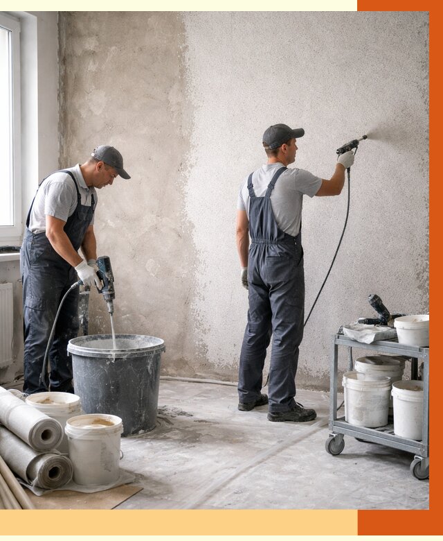 Утепление стен жидкой теплоизоляцией в Сосновом Бору от 4266 руб/м² | ТепломастерСнб