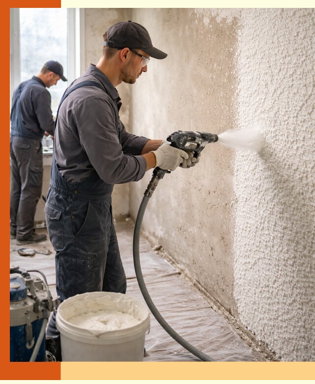 Утепление стен жидкой теплоизоляцией в Сосновом Бору для квартир и домов