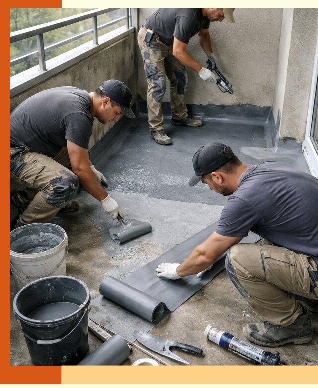 Гидроизоляция балкона в Сосновом Бору: надежная защита от протечек