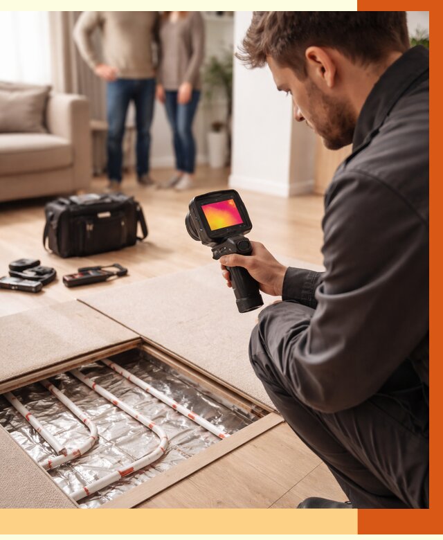 Тепловизионное обследование теплого пола в Сосновом Бору от 4571 руб. — ТепломастерСнб