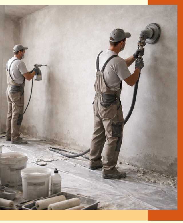 Подготовка поверхности под напыление в Сосновом Бору от 1219 руб. — ТепломастерСнб