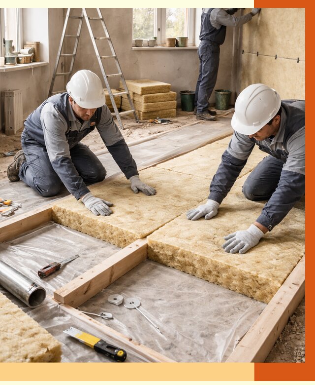 Восстановление теплоизоляции в Сосновом Бору от 8634 руб. — ремонт утепления под ключ | ТепломастерСнб